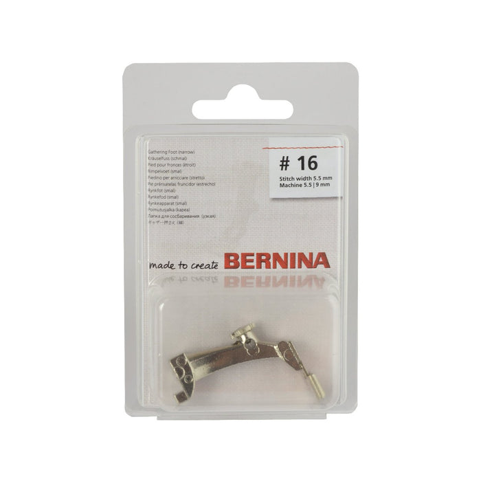 Bernina Foot 16 | Gathering Foot from Jaycotts Sewing Supplies