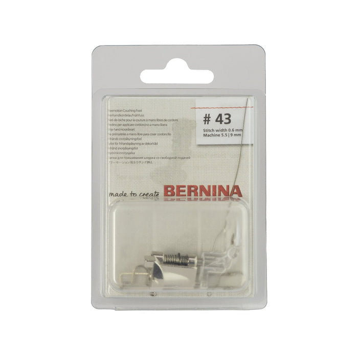 Bernina Foot 43 | Freehand Couching Foot from Jaycotts Sewing Supplies