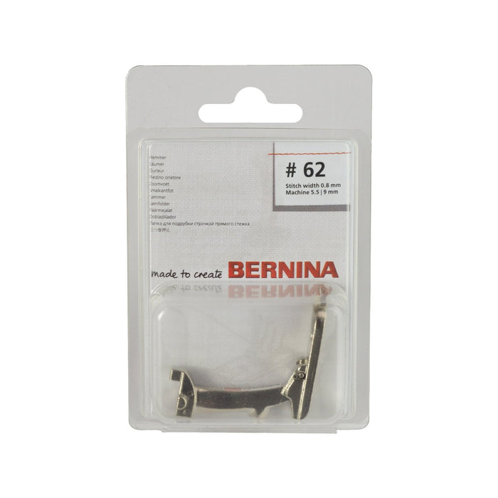 Bernina Foot 62 | Straight Stitch Narrow Hemmer 2mm from Jaycotts Sewing Supplies