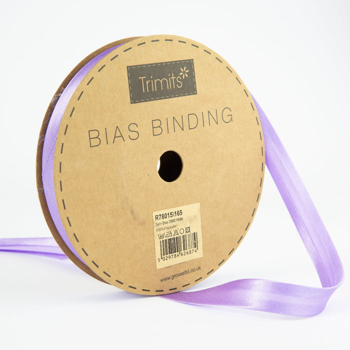 Satin Bias Binding | 165 HEATHER from Jaycotts Sewing Supplies