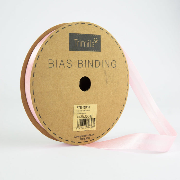 Satin Bias Binding | 718 PINK from Jaycotts Sewing Supplies