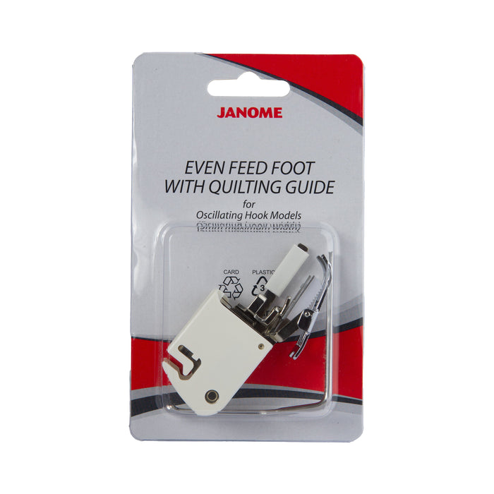 Janome Convertible Even Feed Foot Set for 9mm Non Acufeed Models Janome Convertible Even Feed Foot Set for 9mm Non Acufeed Models