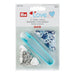 Prym 390702 pack of 21 Blue Jersey press fasteners 8mm from Jaycotts Sewing Supplies