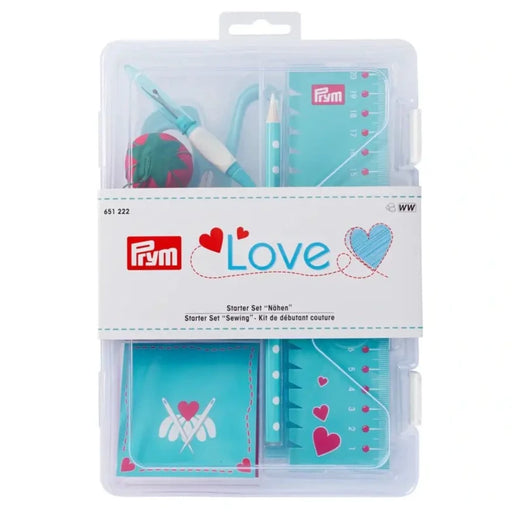 Prym Love Sewing Starter Set Aqua from Jaycotts Sewing Supplies