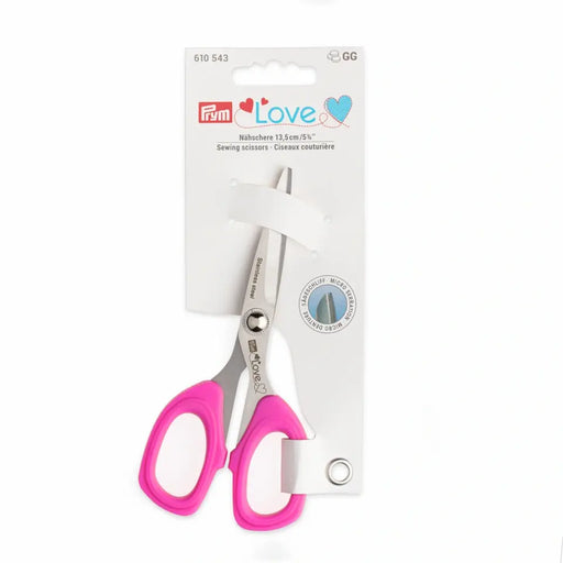 Prym Love Sewing scissors with micro serration from Jaycotts Sewing Supplies