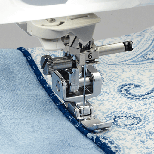 Adjustable zipper / piping foot for high shank F091 from Jaycotts Sewing Supplies