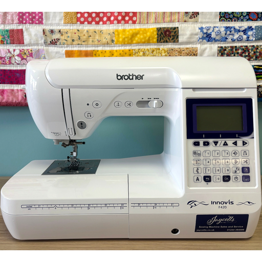 Brother Innov-is F420 Ex Sewing Class Save £150 from Jaycotts Sewing Supplies