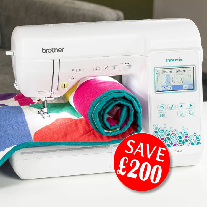 Brother Innov-is F560 save £200 from Jaycotts Sewing Supplies