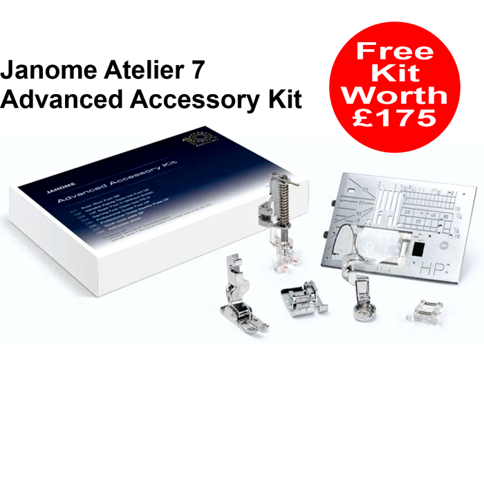 Janome Atelier 7 Anniversary Edition from Jaycotts Sewing Supplies