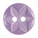 Basic buttons, Lilac star shape indent from Jaycotts Sewing Supplies