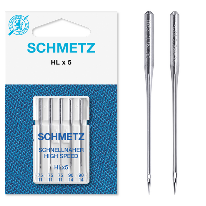Schmetz Sewing machine needles for Janome HD9 and 1600P from Jaycotts Sewing Supplies