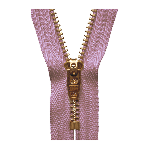 YKK Jeans Zip - Dusky Pink from Jaycotts Sewing Supplies