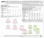 M6912 Infants' Reversible Top, Dresses; Bloomers and Pants | Easy from Jaycotts Sewing Supplies
