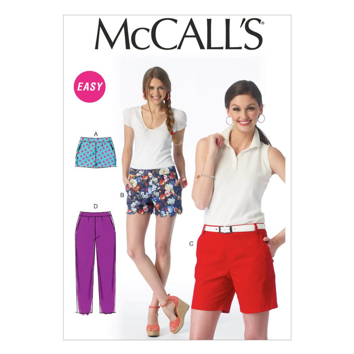 M6930 Misses' Shorts and Pants from Jaycotts Sewing Supplies