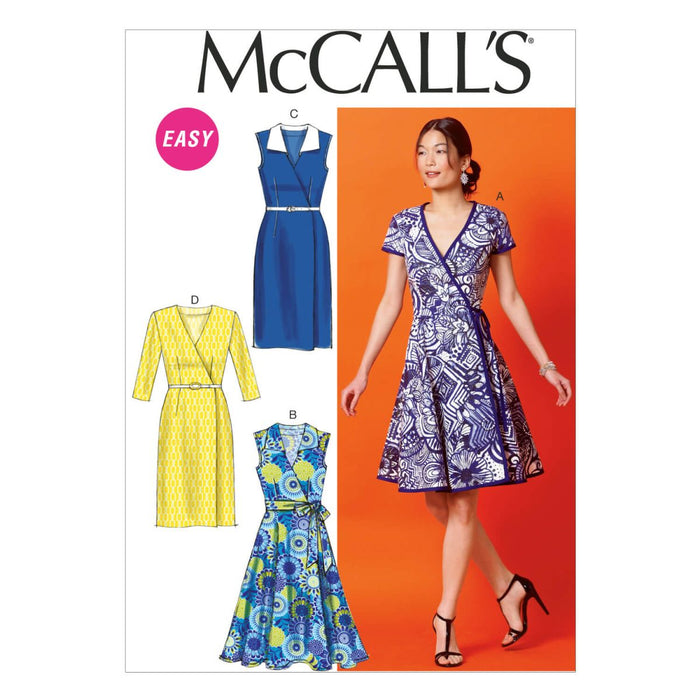 M6959 Misses' Dresses and Belt | Easy from Jaycotts Sewing Supplies