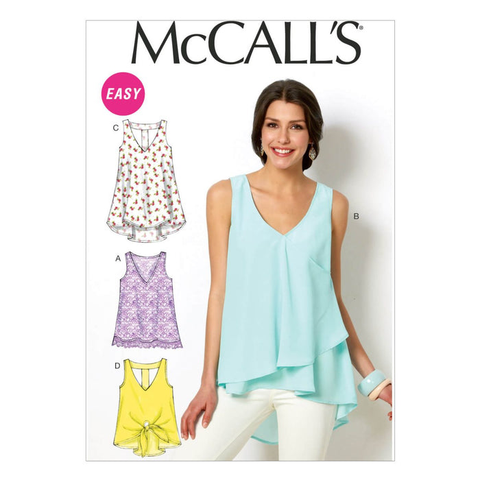 M6960 Misses' Tops and Tunics | Easy from Jaycotts Sewing Supplies