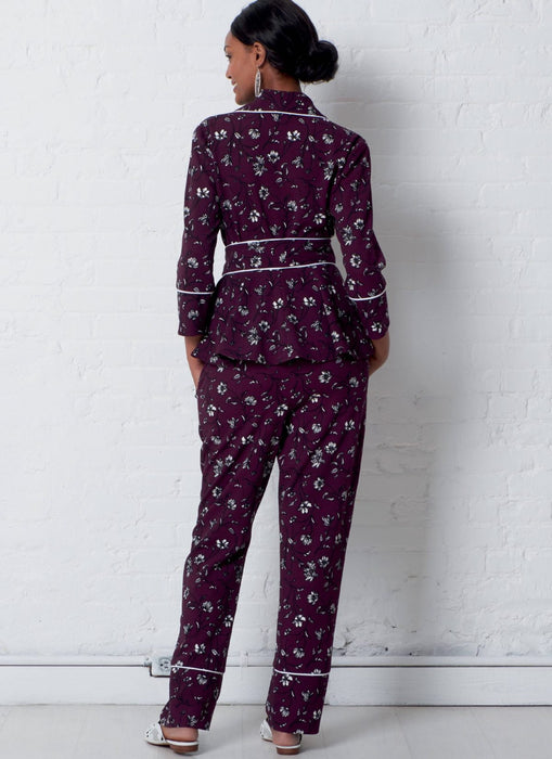 McCall's Sewing Pattern 7875 Ladies Pyjamas from Jaycotts Sewing Supplies