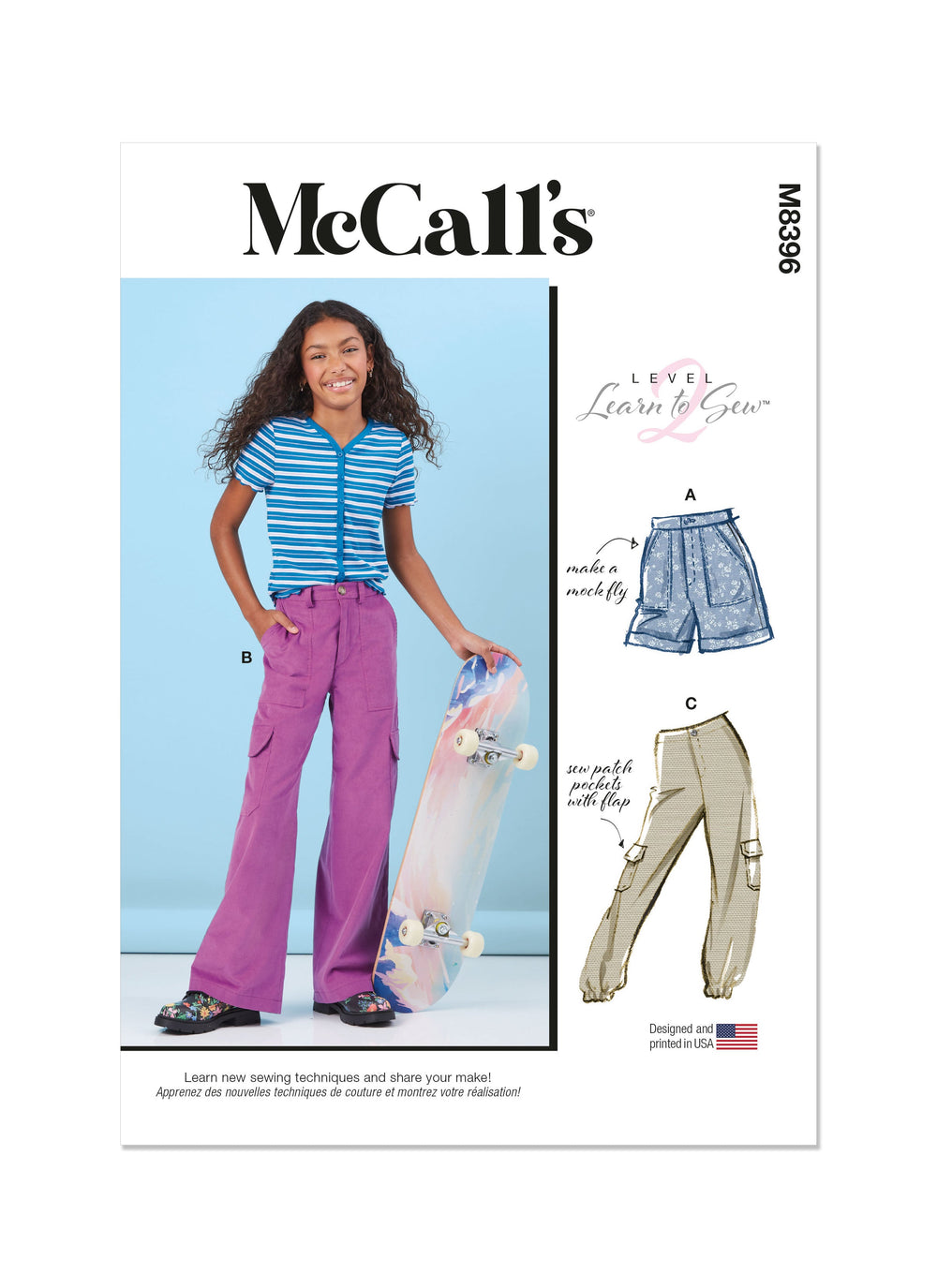  McCall Pattern Company McCall's Learn Women's Calf and