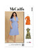 McCall's sewing pattern 8404 Knotted shirt dress from Jaycotts Sewing Supplies