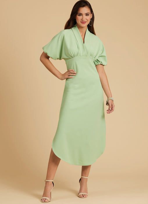 McCall's 8406 sewing pattern Misses' Dress with Sleeve and Hemline Variations jaycotts.co.uk - Sewing Supplies McCall's 8406 sewing pattern Misses' Dress with Sleeve and Hemline Variations jaycotts.co.uk - Sewing Supplies
