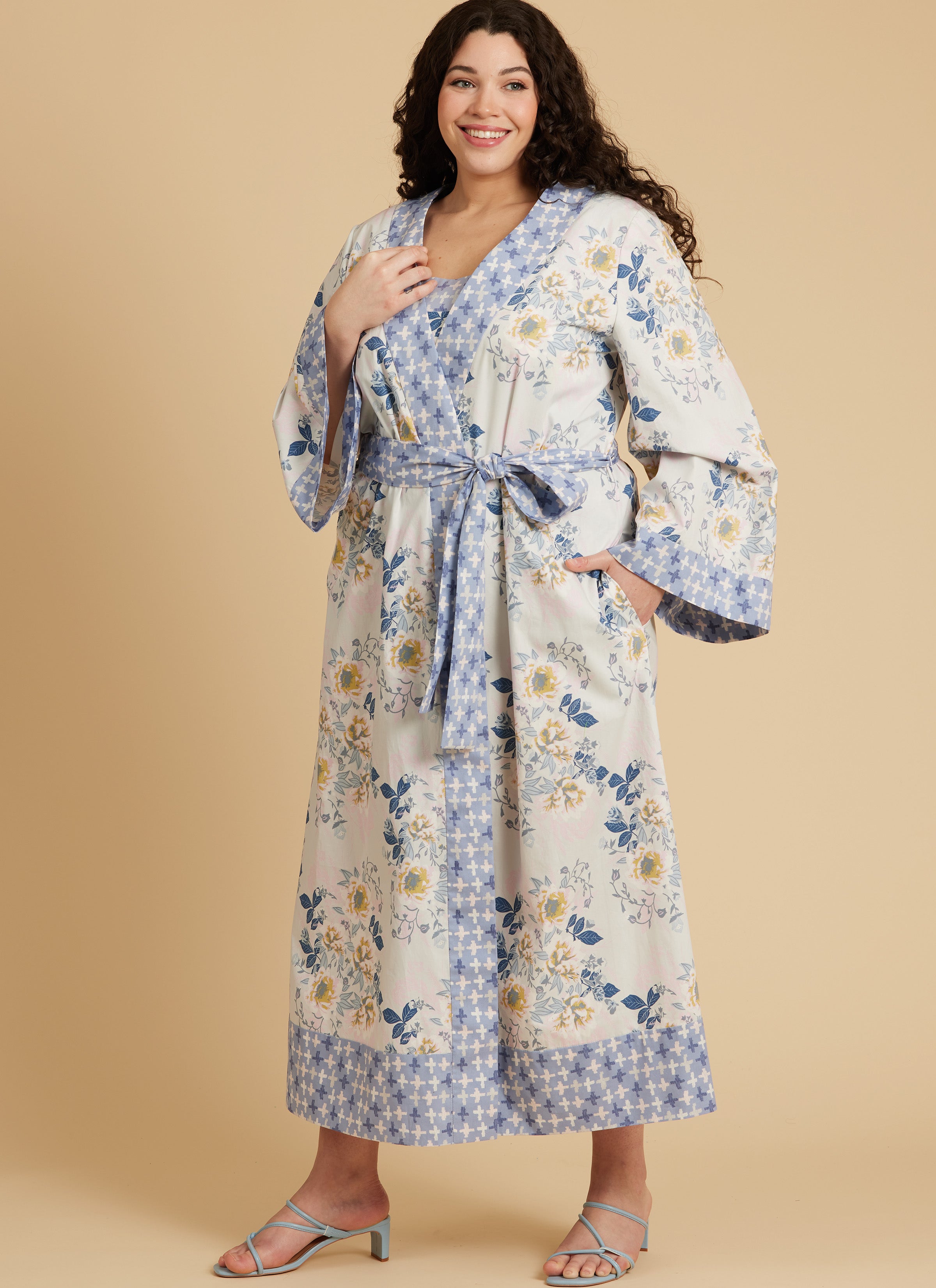 McCall's 8412 sewing pattern Women's Bodysuit, Robe, Shorts and Pants ...
