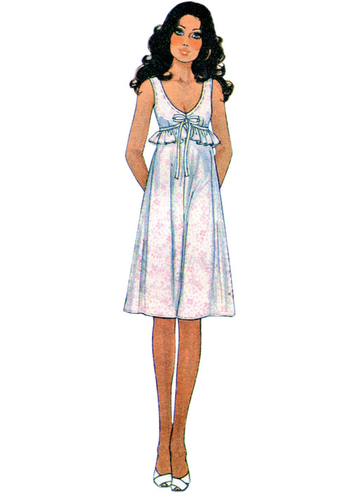 McCall's sewing pattern M8430 Misses' Robe and Nightgown from Jaycotts Sewing Supplies