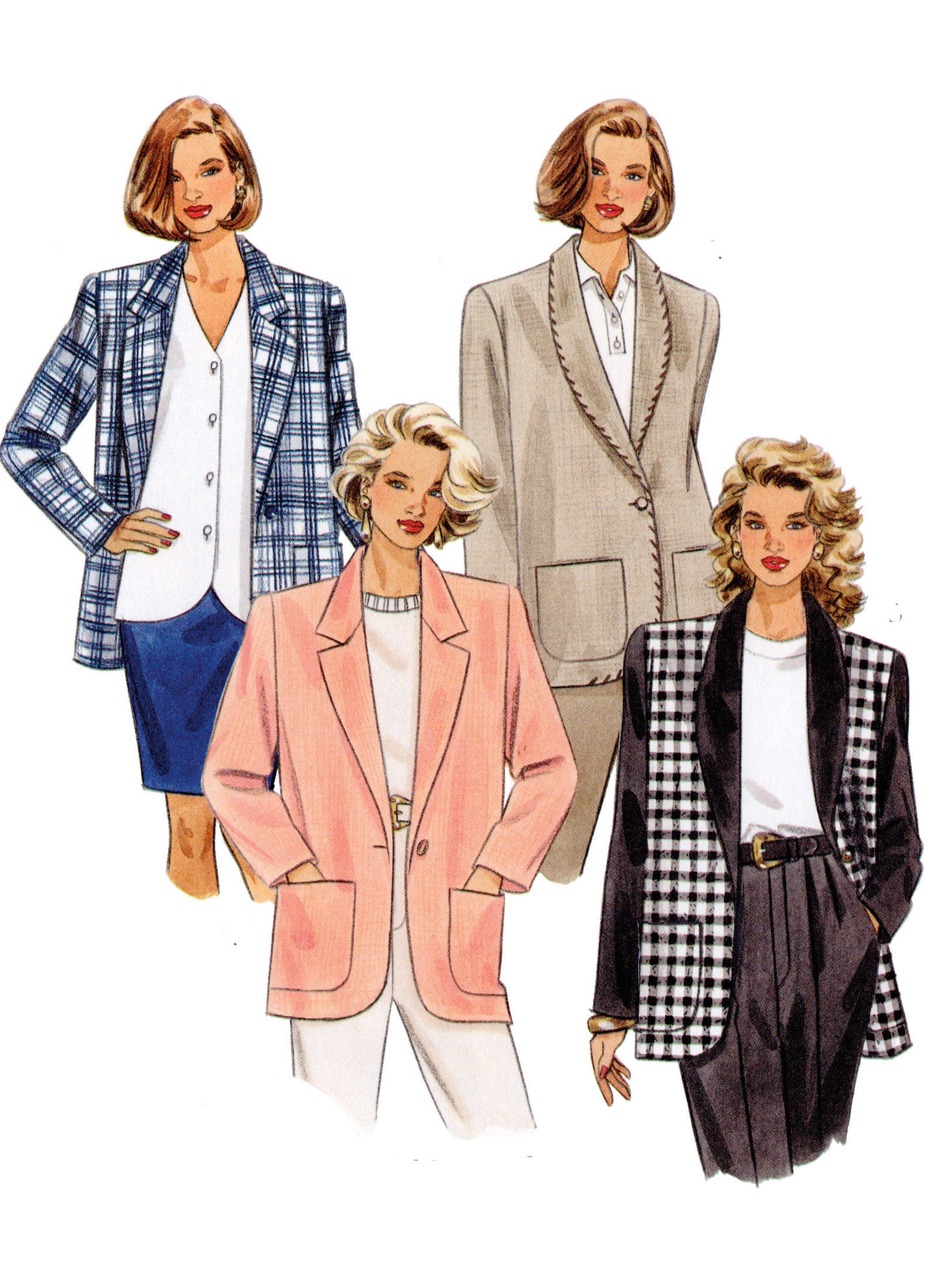 McCall's sewing pattern M8433 Misses' Jacket from Jaycotts Sewing Supplies
