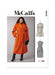 McCall's sewing pattern M8439 Women's Coats and Vest from Jaycotts Sewing Supplies