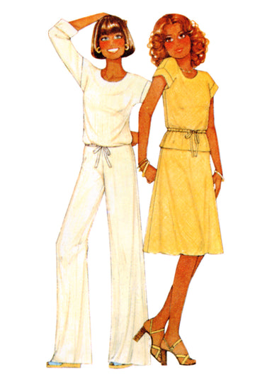 McCall's Sewing Pattern 8493 Misses' Knit Tops, Skirt, Pants and Shorts from Jaycotts Sewing Supplies