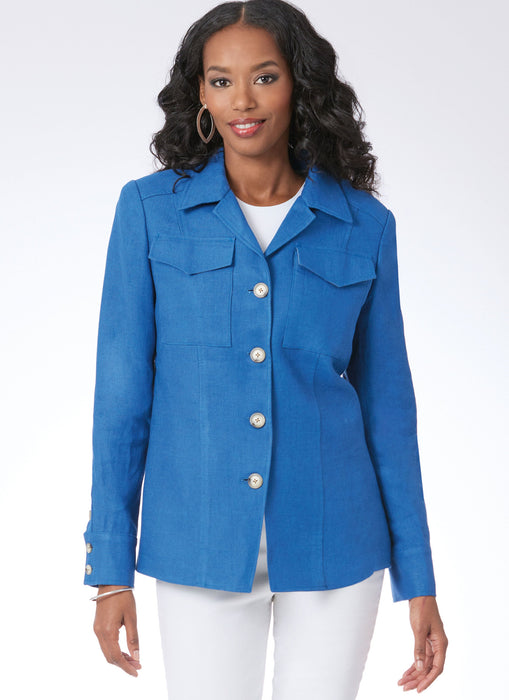 McCall's sewing pattern 8504 Jacket by Melissa Watson from Jaycotts Sewing Supplies