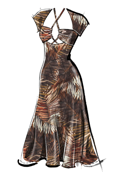 McCall's sewing pattern 8505 Knit Dresses