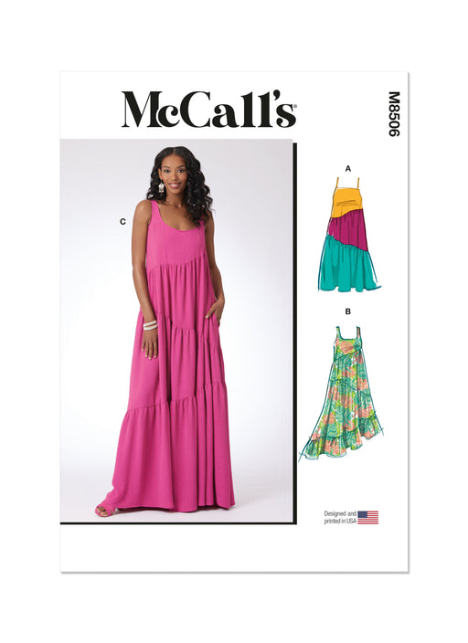 McCall's sewing pattern 8506 Dresses from Jaycotts Sewing Supplies