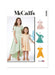 McCall's sewing pattern 8520 Children's and Girls' Knit Dresses from Jaycotts Sewing Supplies