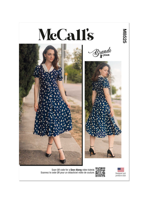 McCall's sewing pattern 8525 Misses' Dress by Brandi Joan from Jaycotts Sewing Supplies