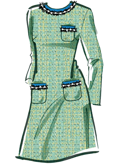 McCall's sewing pattern 8529 Misses' Dress with Sleeve Variations from Jaycotts Sewing Supplies