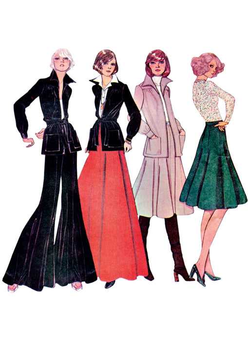 McCall's sewing pattern 8542 Misses' Jacket, Skirt and Trousers from Jaycotts Sewing Supplies