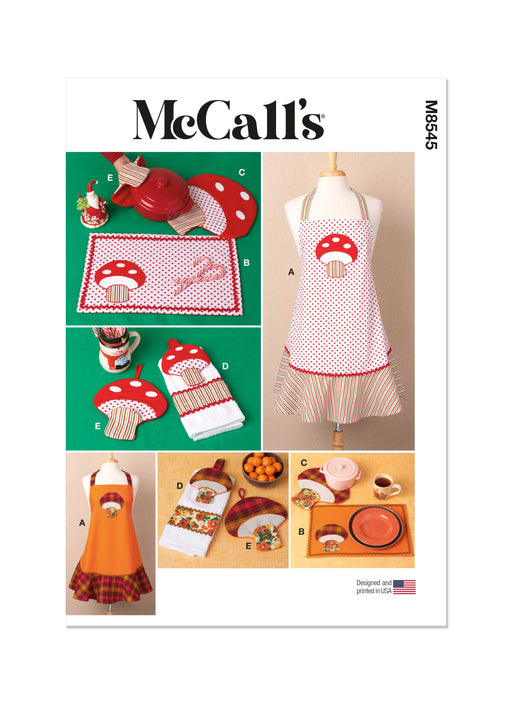 McCall's sewing pattern 8545 Kitchen Holiday Décor from Jaycotts Sewing Supplies