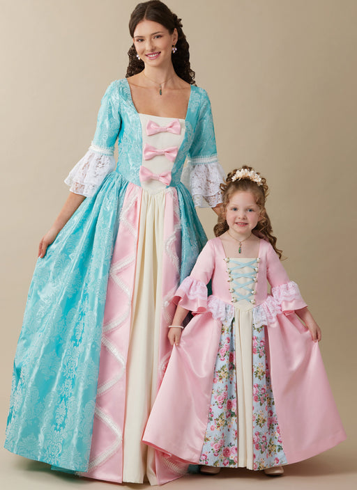 McCall's sewing pattern 8549 Princess Costume from Jaycotts Sewing Supplies