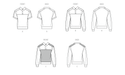 McCall's sewing pattern 8564 Unisex Knit Pullover Tops from Jaycotts Sewing Supplies