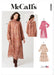 McCall's sewing pattern 8603  loose-fitting flared dress from Jaycotts Sewing Supplies
