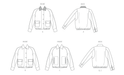 McCall's sewing pattern 8607 Blouson Jackets from Jaycotts Sewing Supplies