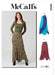 McCall's sewing pattern 8608 Asymmetric Skirt from Jaycotts Sewing Supplies