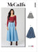 McCall's sewing pattern 8609 Flared Skirt in Three Lengths from Jaycotts Sewing Supplies