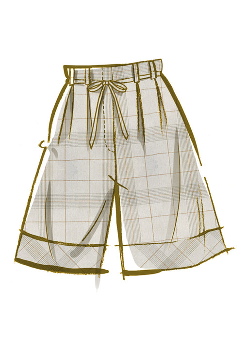 McCall's sewing pattern 8611 Women's Shirt, Shorts and Trousers from Jaycotts Sewing Supplies