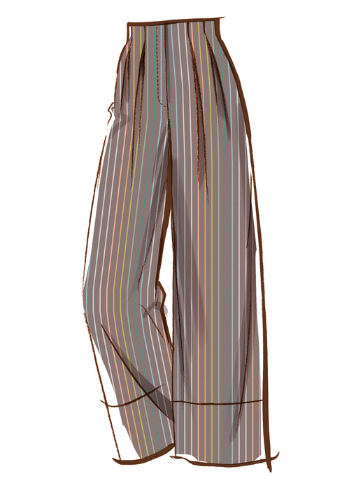 McCall's sewing pattern 8611 Women's Shirt, Shorts and Trousers from Jaycotts Sewing Supplies