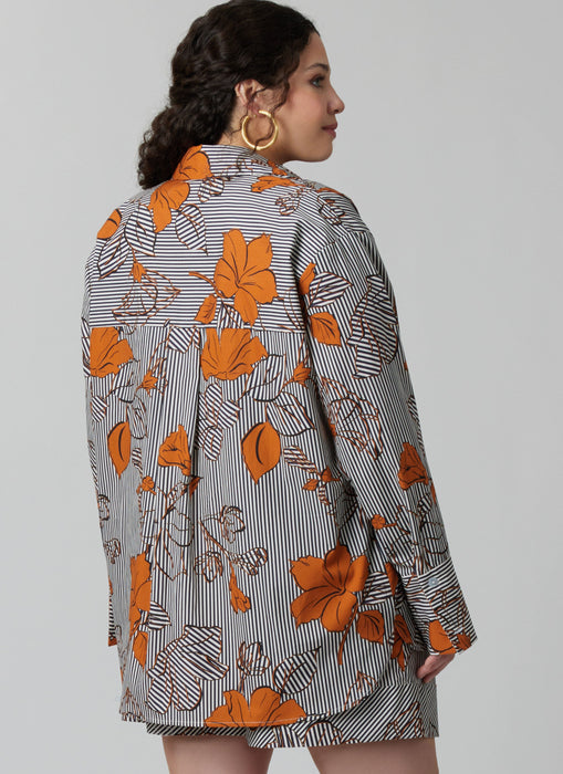 McCall's sewing pattern 8611 Women's Shirt, Shorts and Trousers from Jaycotts Sewing Supplies