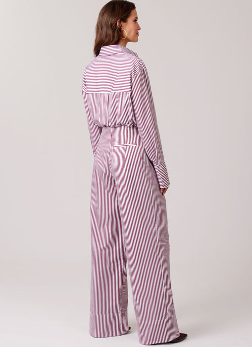 McCall's sewing pattern 8611 Women's Shirt, Shorts and Trousers from Jaycotts Sewing Supplies