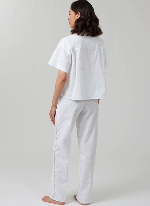 McCall's sewing pattern 8612 Women's Pajamas from Jaycotts Sewing Supplies