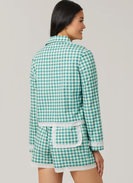 McCall's sewing pattern 8613 Bralette, Shirt and Shorts from Jaycotts Sewing Supplies