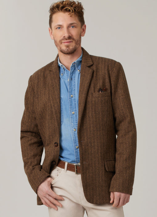 McCall's sewing pattern 8614 Unisex Blazer from Jaycotts Sewing Supplies